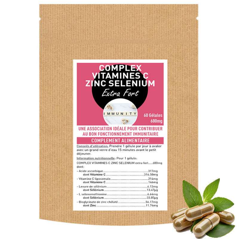 Complexe Vitamine C / Zinc / Selenium