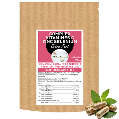 Complexe Vitamine C / Zinc / Selenium