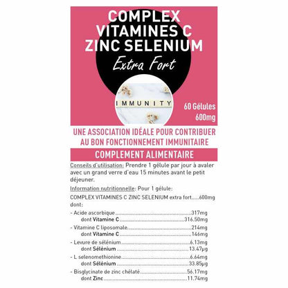 Complexe Vitamine C / Zinc / Selenium